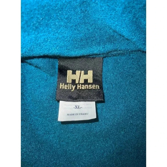 Helly Hansen Men's Vintage Fleece Jacket Green USA Size XL - Picture 3 of 8